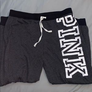 Sweatpants from pink
